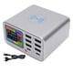 thumbnail image 2 of Estación De Carga Múltiple USB E Inalámbrica, Centro De Carga USB De 100 W 8 Puertos, QC3.0 PD Cargo Rápido Para La Tableta De Teléfonos Móviles, 2 of 7