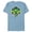 Ocean Blue, variant on The Mandalorian The Child Grogu Frog Snack Time - Short Sleeve Blended T-Shirt for Adults - Customized-Yellow