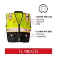 thumbnail image 2 of Coast SV500 High-Vis Rechargeable Lighted Safety Vest with COAST-Patented CIRCLIGHT 360 Safety Technology, XL, 2 of 5