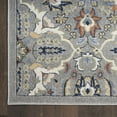 thumbnail image 4 of Nourison Home Allur All-over design Grey 2'3" x 7'6" Area Rug, Easy Cleaning, Non Shedding, Bed Room, Living Room, Dining Room, Kitchen (2x8), 4 of 6