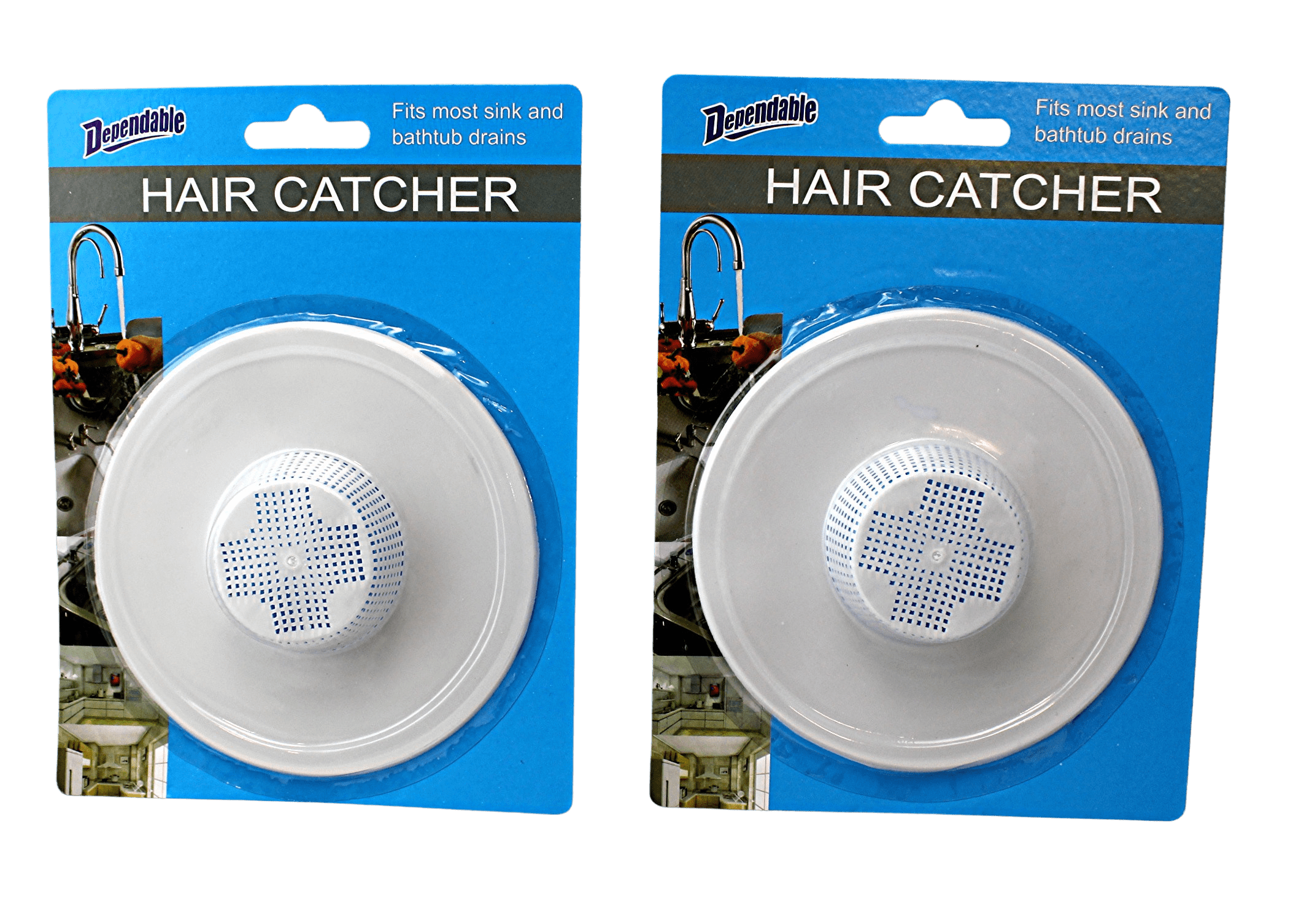 New Bath/Shower Drain filter hair trap stops clogs 