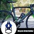 thumbnail image 2 of Unique Bargains 1 Set Universal Bike Water Bottle Cage Holder Plastic Black Blue, 2 of 7