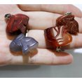 thumbnail image 3 of K-KED 12pcs Natural Carved Rabbit Pendant DIY Delicate Jewelry Making Necklace Pendant 16X20mm, 3 of 4