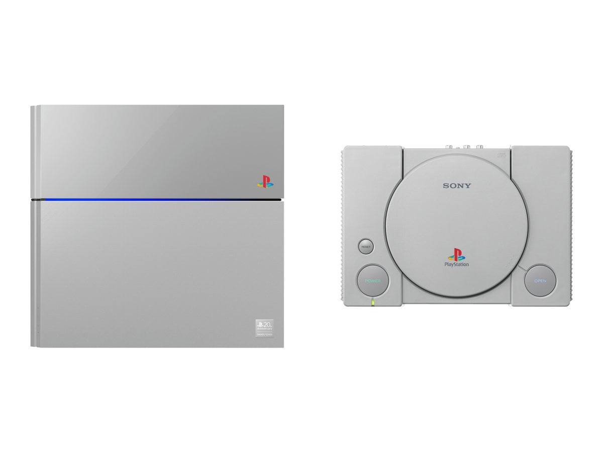 patrulje Sjov erklære Sony PlayStation 4 - 20th Anniversary Edition - game console - 500 GB HDD -  original gray - with PlayStation Camera - Walmart.com