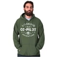 thumbnail image 5 of Alien Believer UFO Hunter Copilot Hoodie Sweatshirt Women Men Brisco Brands L, 5 of 6