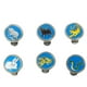 thumbnail image 1 of Naiovety Abrazadera para sombrero de golf, marcador de bola de mano de obra fina, accesorio para exteriores para hombres y mujeres Golf, 1 of 6