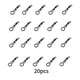 thumbnail image 2 of Eigraketly 20 piezas giratorios para pesca de carpa, bloqueo de enlace resistente al desgaste, anillos impermeables de alta resistencia, broches Pescar, 2 of 6