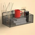 thumbnail image 4 of Wdhugt Magnetic Basket Magnetic Fridge Organizer Magnetic Pencil Holder Whiteboard Accessories Home Kitchen Organization Bathroom Shelves Kitchen Wall Mounted Organizers 5.9X3.93X3.93In, 4 of 7