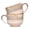 Brown Grey, variant on Large Ceramic Coffee Mug Set of 2, Stoneware Jumbo Latte Mugs for Office and Home, 16 Oz, Dishwasher and Microwave Safe