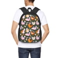 thumbnail image 4 of Disketp Roosters and Chicks Mochila Minimalista de Gran Capacidad, Mochila de Viaje para Escuela, Trabajo o Uso Diario, 4 of 6