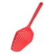thumbnail image 4 of Pala de hielo de nailon, colador, espumadera con mango, colador de agua de cocina, cuchara rojo, 4 of 7
