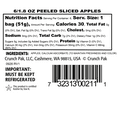 thumbnail image 5 of Crunch Pak Grab n Go Sliced Apples Multi-Pack Tray with Individually Wrapped Bags, 6 pack, 5 of 6