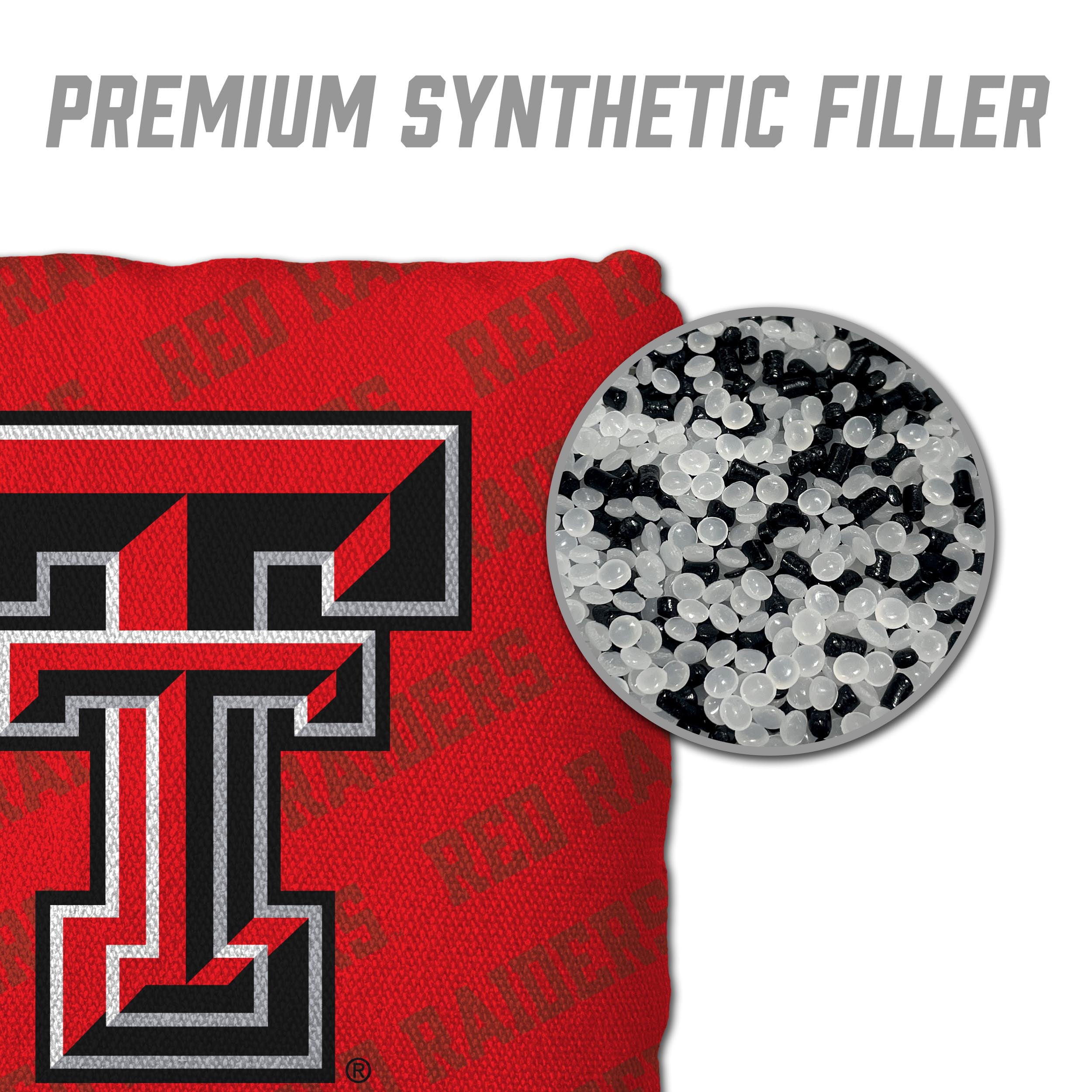 NCAA Texas Tech Red Raiders Cornhole Bags - 4PK - Red