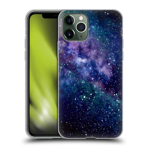 Head Case Designs Officially Licensed Cosmo18 Space Milky Way Soft Gel Case Compatible with Apple iPhone 11 Pro