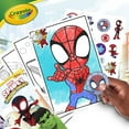 thumbnail image 5 of Crayola Colour & Sticker Book, Spidey & Friends, 5 of 5