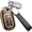 Size D-black, variant on Key Fob Cover Compatible with Fit for Honda Civic CR-V Accord HR-V Pilot, Premium Soft TPU, Full Protection, Smart Remote Key, Keychain, Keychain Case Holder Protector,Size B-black
