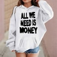 thumbnail image 2 of FhsagQ Girls Sweatshirt Size 6T Girl's Hoodie Long Sleeve Soft Sweatshirt Graphic Hoody Kids Cute Pullovers Top Clothes for Girls Sweatshirts for Girls Size 14-16 White 3-4 Years, 2 of 4