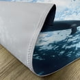 thumbnail image 5 of Ambesonne Animal Print Place Mats Set of 4, Swimming Dolphin, Standard Size, Blue Grey, 5 of 6