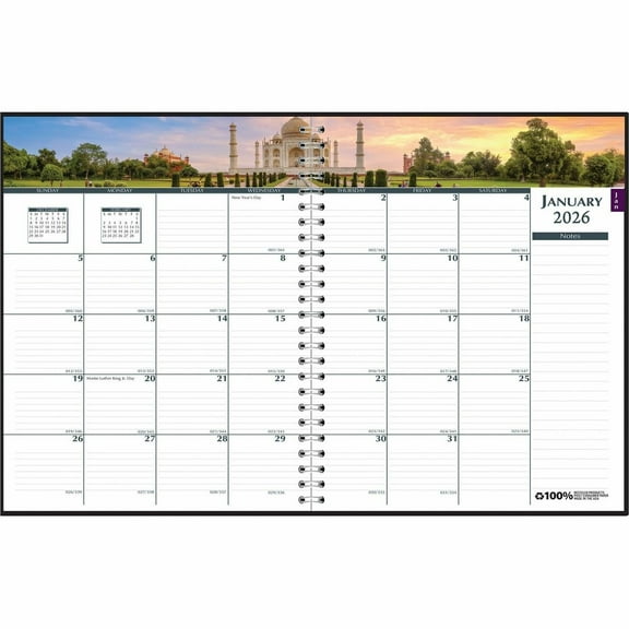 House of Doolittle Earthscapes Gardens Weekly Monthly Planner (294632)