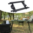 Zhuitw Folding Workbench Legs Metal Foldable Furniture Legs Adjustable