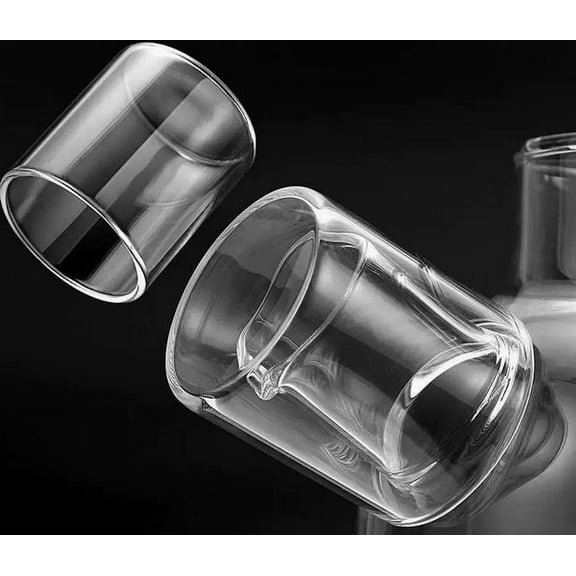 Masteelf Kettle Spout Protector High Borosilicate Glass Heat Resistant Dustproof Cap Teapot Spout Sleeve Coffee Pot Spout Cover For Home Office Tea House