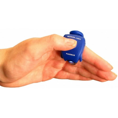 Phoebus Tactical ML-1 LED Mission Light Finger Flashlight, Blue, Small