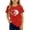 V160-Red, variant on WhouRiu Girls Fashion Graphic Tees Kids Short Sleeve Crew Neck Tshirt Comfortable Cute Casual Summer T Shirts,3-4 Years