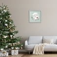 thumbnail image 3 of Stupell Industries Winter Scene with Border Holiday Painting White Framed Art Print Wall Art, 24 x 24, 3 of 9