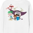 thumbnail image 4 of Foster's Home For Imaginary Friends Group Shot Crew Neck Long Sleeve White Adult Sweatshirt, 4 of 7
