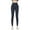 Black, variant on Womens Jeans Solid Color High Waist Taper Leg Yoga Denim Leggings Fashion Slim Fit Female Street Sport Party Wear Dark Gray Size Xl
