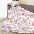thumbnail image 6 of Vsdgher Cute Pig Ultra-Soft Micro flannel Blanket Throw Blankets for Couch Sofa, Bed (4 sizes)-40"x30", 6 of 7