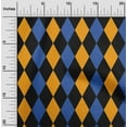 thumbnail image 1 of oneOone Cotton Cambric Black Fabric Argyle Check Fabric For Sewing Printed Craft Fabric By The Yard 56 Inch Wide, 1 of 4