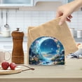 thumbnail image 2 of Yayeee Napkin Holder for Table Set of 2 Kitchen Paper Tissue Organization, Floral Moon, 2 of 8