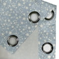 thumbnail image 5 of Ambesonne Ivory and Blue Grommet Curtain, Stars, 50" x 54", Pale Blue Ivory, 5 of 6