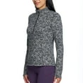 thumbnail image 2 of Spyder Ladies' Fleece Printed Half Zip Black/White Women's, XS, 2 of 5
