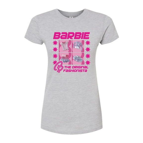 Barbie - Original Fashionista - Juniors Fitted Graphic T-Shirt