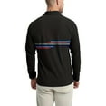 thumbnail image 2 of Polo Shirts Men Long Sleeve Golf Work T-Shirts Lightweight Breathable Work Shirts, Modern Fit, Stretchable Tops Workout Moisture Wicking Sweatshirts for Men Black M, 2 of 5