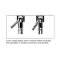 thumbnail image 4 of Distributeur d'Acier Inoxydable d'Aquarium de Réservoir de Poisson de Valve de Contrôle de Volume d'Oxygène d'Air, 4 of 7