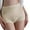 Beige, variant on Wovix Womens Underwear Tummy Control High Waisted Soft Breathable Full Coverage Panties Comfy Daily Beige L