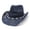 Navy, variant on Shadoumai Cowboy Hat Cowgirl Hat Cowboy Hats Wide Brim Western Cowboy with Decorative Band