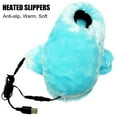 thumbnail image 6 of comerut 1Pair Heated Slippers Washable Warm Plush USB 5V Heating Slippers for Indoor, 6 of 8