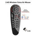 thumbnail image 1 of Comaie G30 Voice Air Mouse Remote Gyroscope Wireless Voice Control 2.4G Google Assistant Voice Remote Control 6 Axis Gyroscope Air Mouse for PC Android TV Box, 1 of 1