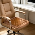 thumbnail image 4 of Cojín de bambú transpirable y fresco para silla, alfombrilla refrescante antideslizante para silla de oficina, silla de coche, silla gaming, silla de comedor o de casa., 4 of 6