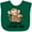 Green, variant on Inktastic My Lola Loves Me Boys or Girls Baby Bib