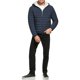 thumbnail image 1 of Chaqueta Calvin Klein para hombre, acolchada, con capucha, color azul marino, 1 of 4