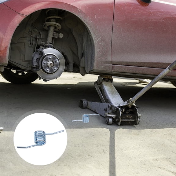 TEHAUX 2-Pack Heavy Duty Floor Jack Spring Replacement Parts Iron for Hydraulic Car Jack Repair and Maintenance