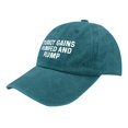 Funny hat turkey gains pumped and plump Hats for Mens Baseball Caps low