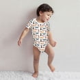 thumbnail image 4 of Rocae Dogs Pug for Baby Cotton Short-Sleeve Bodysuits for Unisex Onesies Bodysuit-2 Years, 4 of 7
