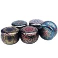 thumbnail image 1 of Coofit 5PCS Candle Tin Creative Vintage Multiuse Tinplate Candle Container Candy Case, 1 of 10