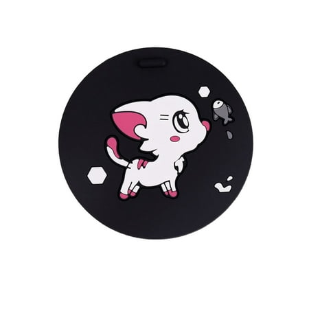 

Multifunctional 7cm Non Slip Round Cute Cartoon Animal Cup Holder Car Coaster